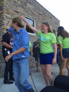 Grace and Andrew dancing at FPP2