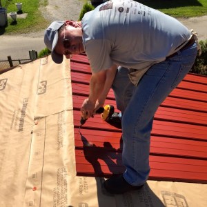 Roofiing at Ms. Elveeta's
